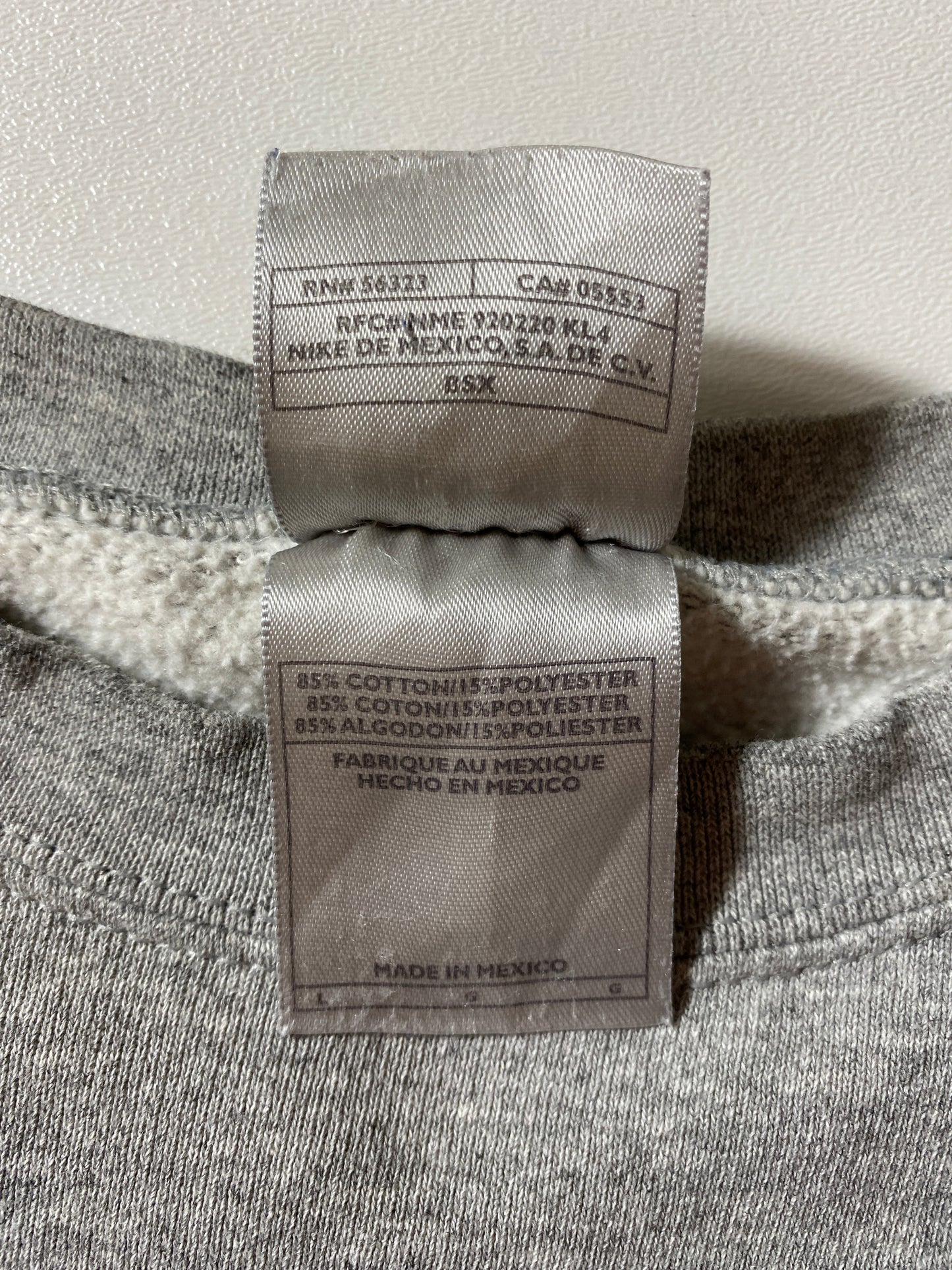 90’s NIKE MINI SWOOSH Size L Vintage Sweat-shirt / E8784S