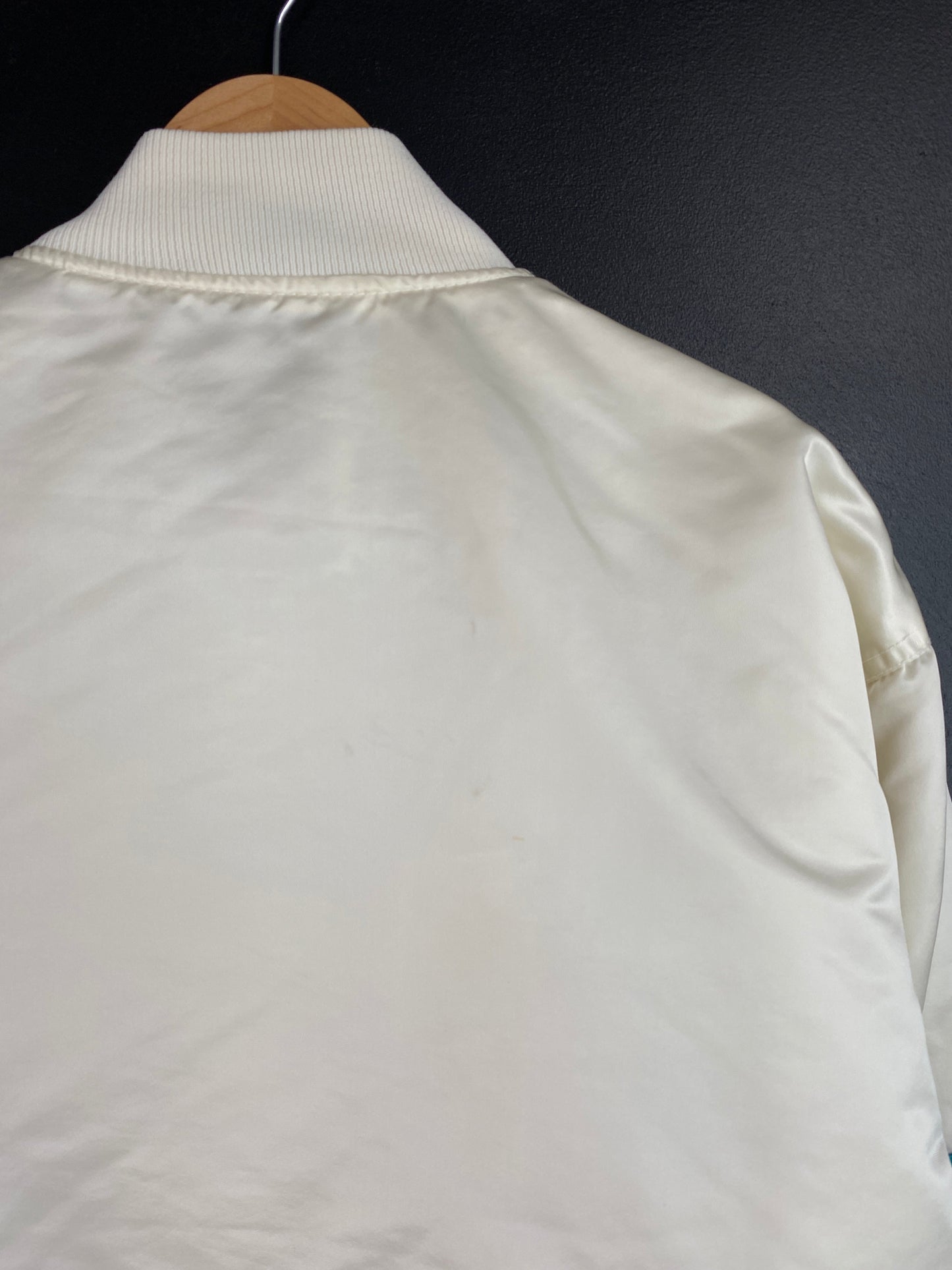 90’s STARTER x DOLPHINS Made in USA Size XL NFL Button down Nylon Jacket / F5833N