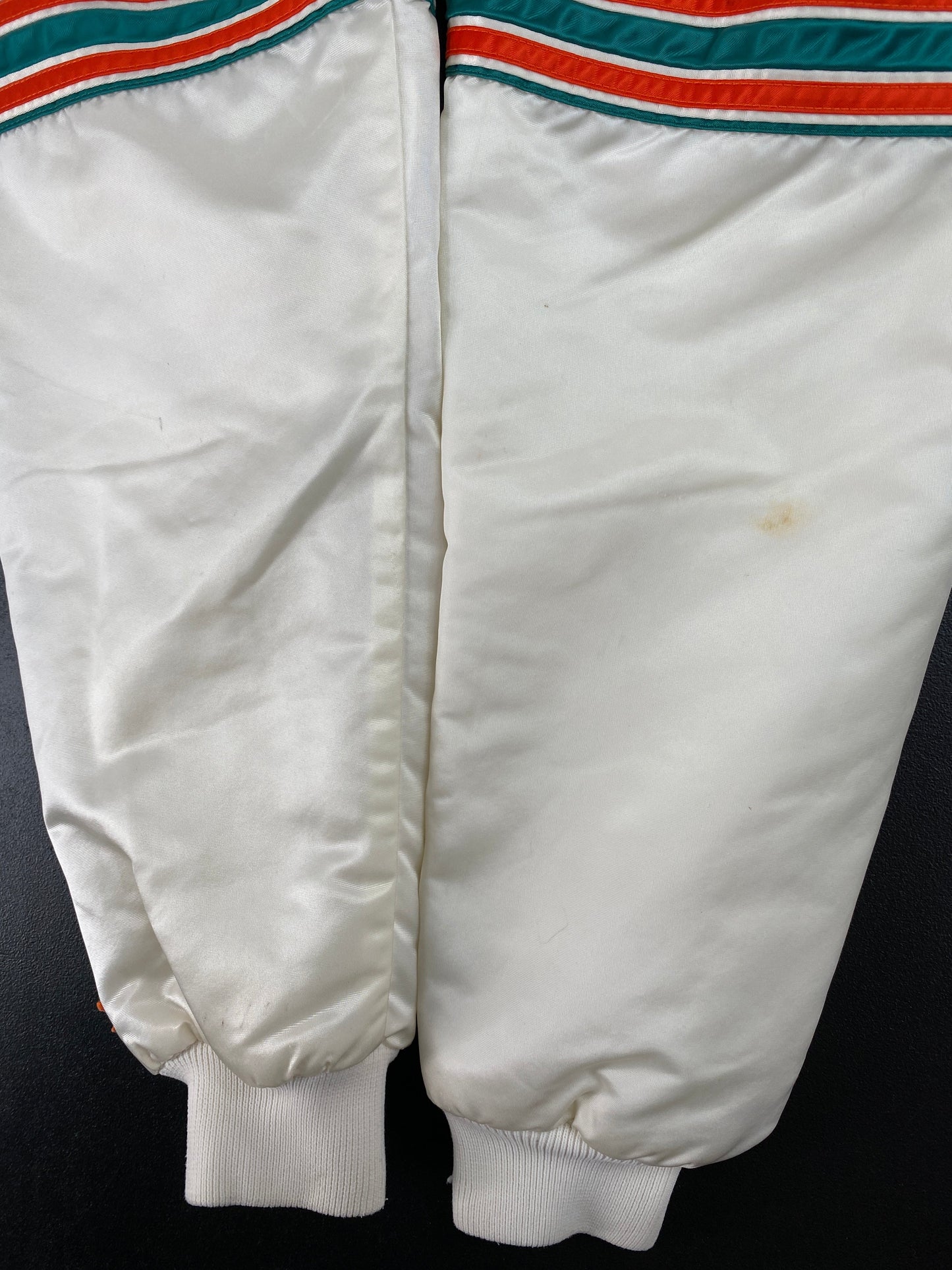 90’s STARTER x DOLPHINS Made in USA Size XL NFL Button down Nylon Jacket / F5833N