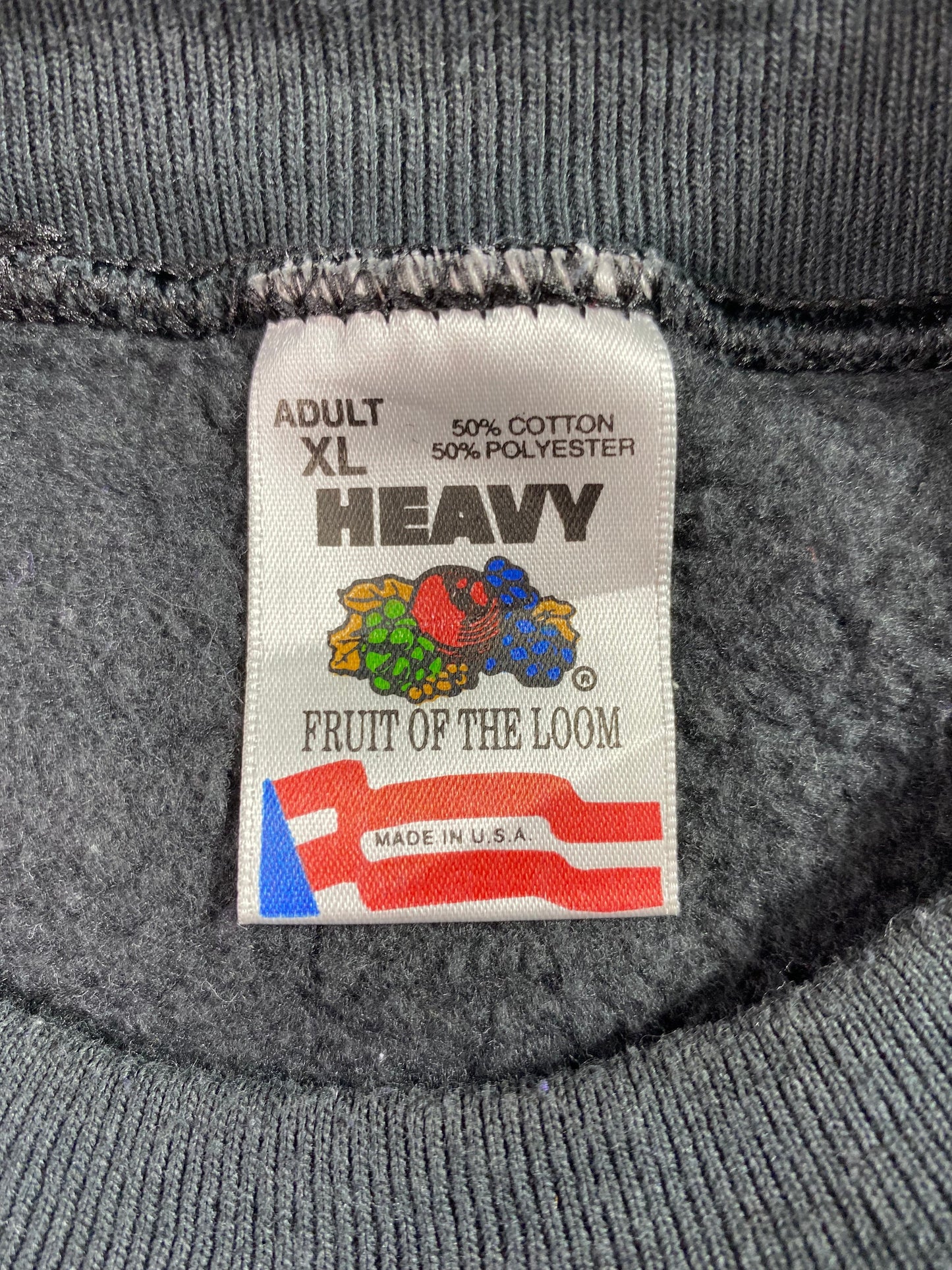 90's DEPAUW Made in USA Size XL Vintage College Sweat-Shirt / F9247S