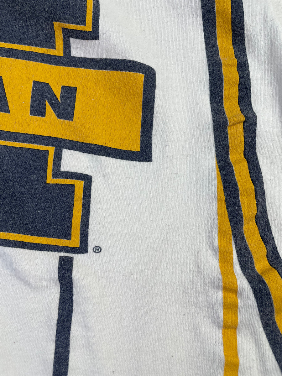.90's SALEM x MICHIGAN Made in USA Size XL Vintage College T-shirts / E8666T