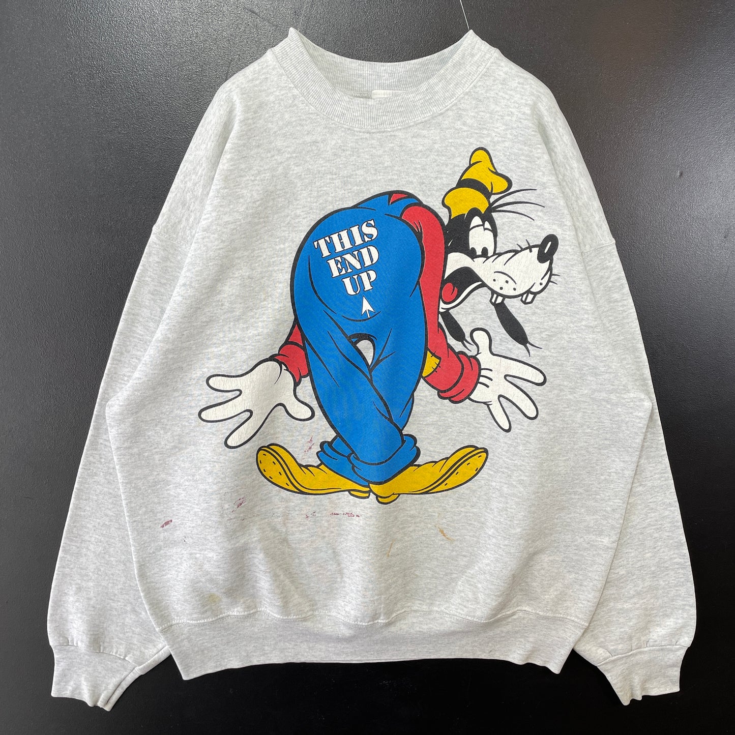 (L) 90’s DISNEY GOOFY Sweat-Shirt / A0220S