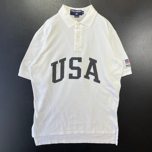 (M) 90's POLO SPORT Polo Shirts / A0260B