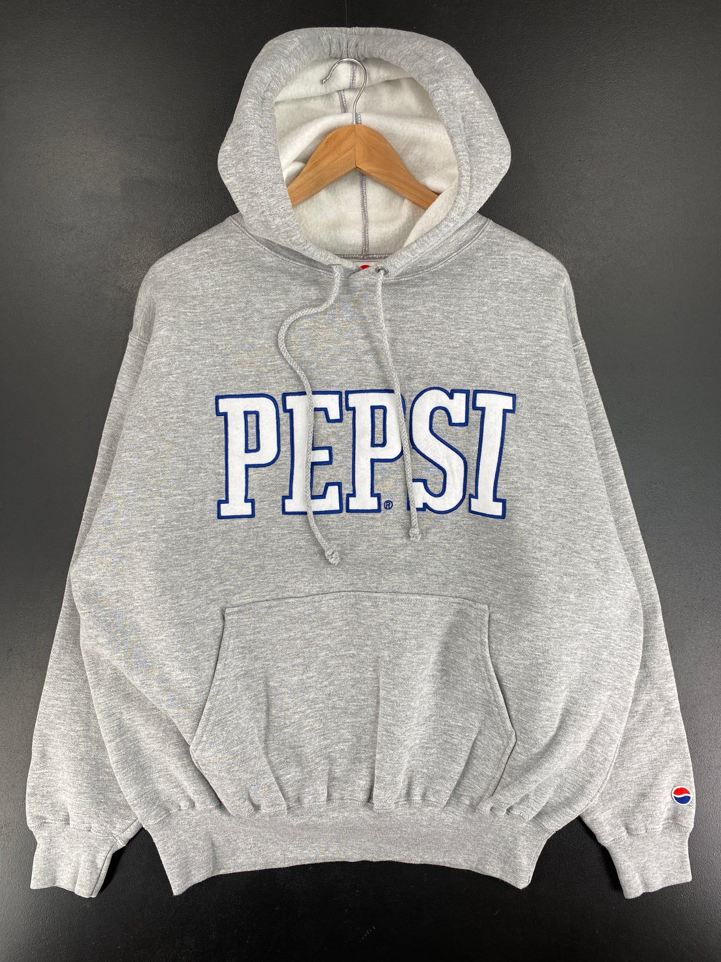 00' PEPSI Size L Vintage Hoodie Sweat-Shirt / E8713S