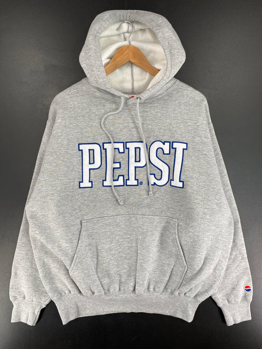 00' PEPSI Size L Vintage Hoodie Sweat-Shirt / E8713S