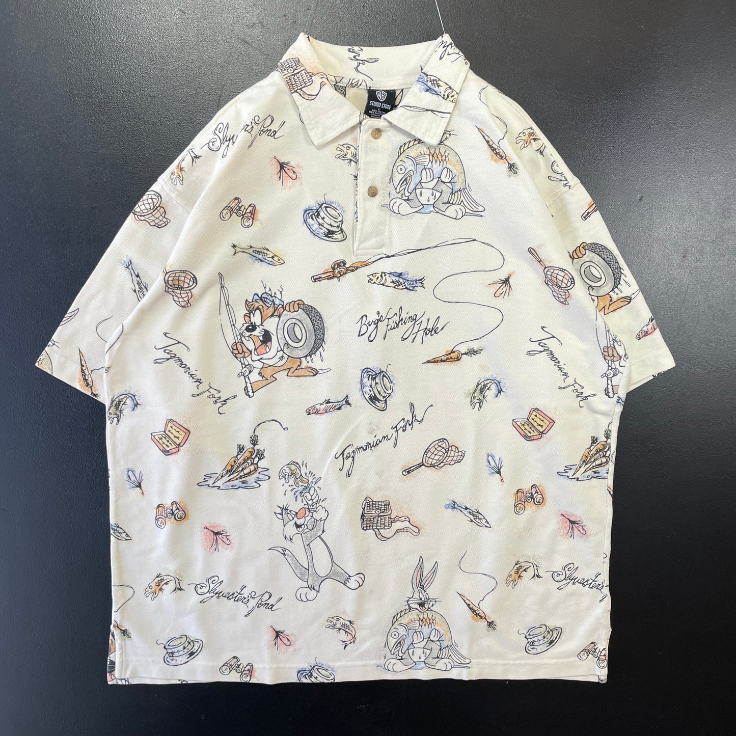 (L) LOONEY TUNES Polo Shirt / A0255B