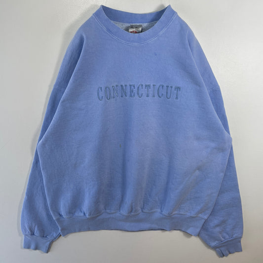 (XL) 90's CONNECTICUT Sweat-Shirt / A0277S