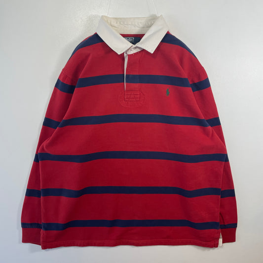 (XXL)  POLO RALPH LAUREN Rugby-Shirt / A0298R