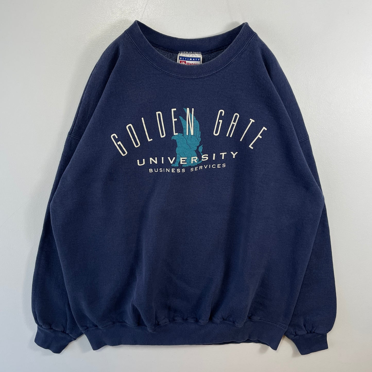(L) 90’s GOLDEN GATE UNIVERSITY College Sweat-shirt / A0293S