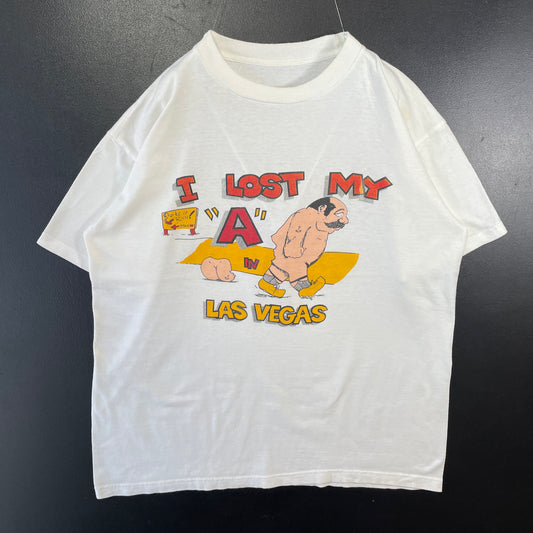 (L) 80’s FUNNY PRINT T-Shirt / A0313T