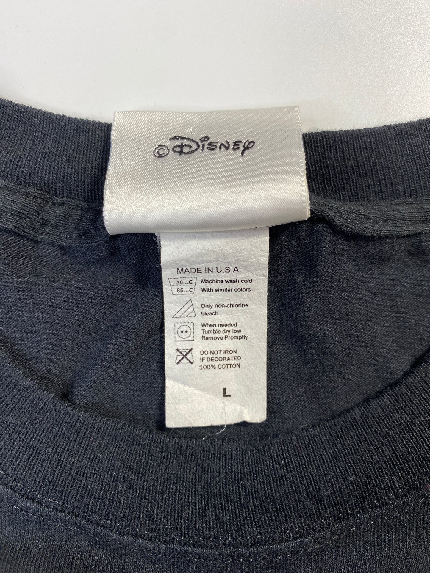 2006 DISNEY HALLOWEEN PARTY Made in USA Size L Vintage T-Shirt / E8808T