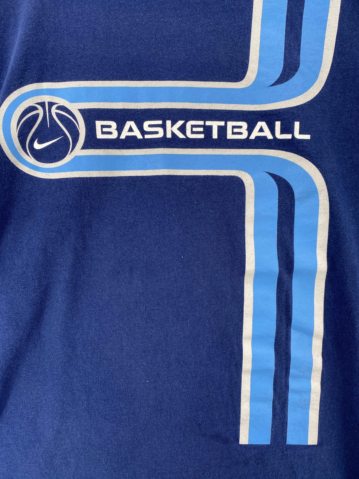 .90's NIKE BASKETBALL Made in USA Size XXL Vintage T-Shirt / E8810T