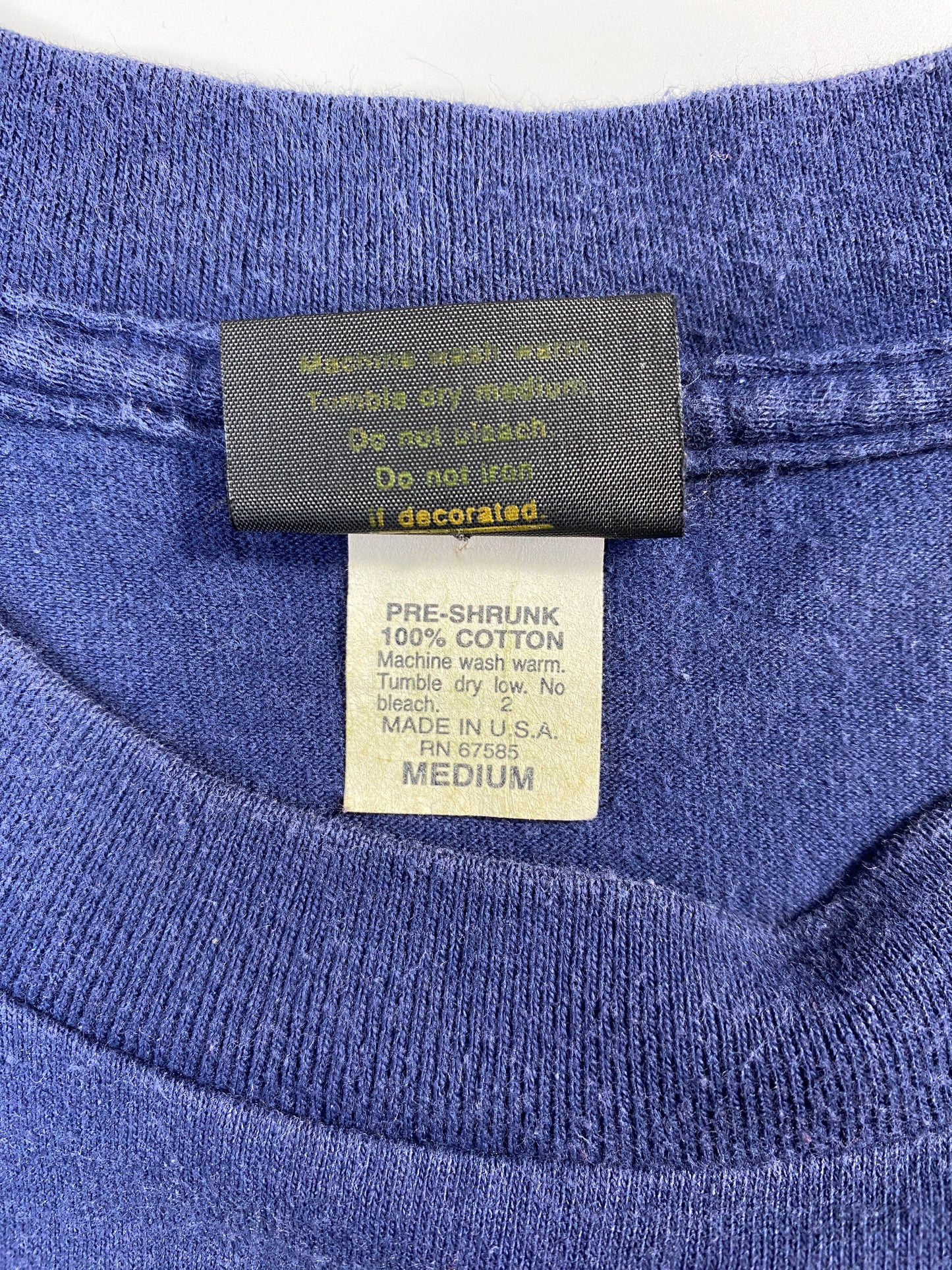 1995 BUDWEISER Made in USA Size M Vintage T-Shirt / E8816T