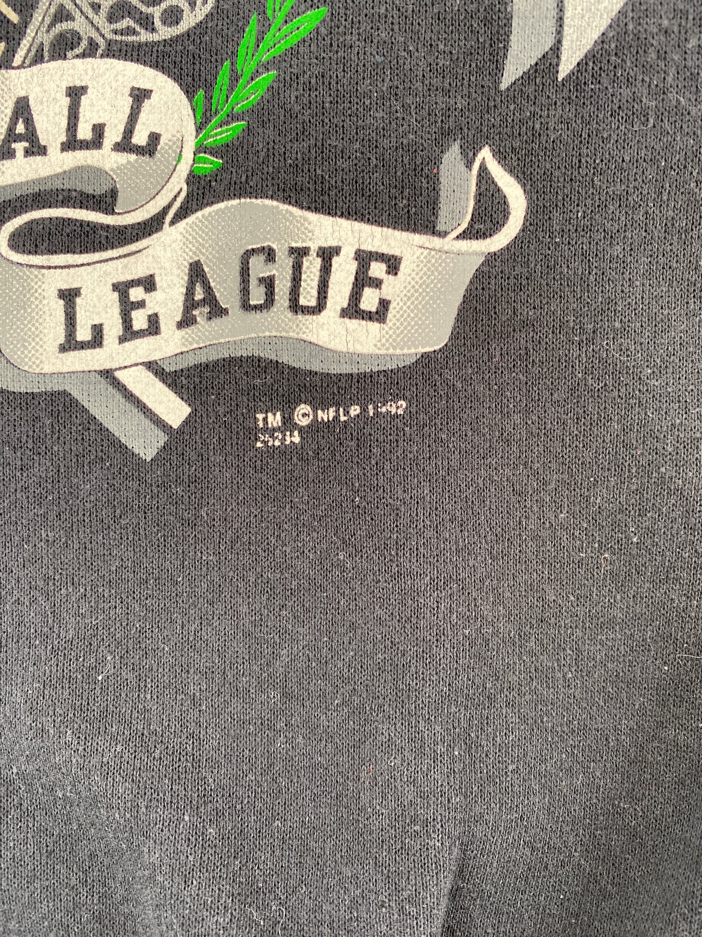 1992 LOS ANGELES RAIDERS Made in USA Size XL Vintage NFL Sweat-Shirt / E8817S