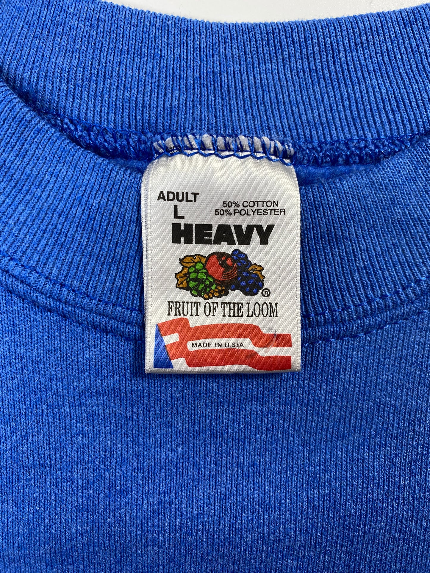 1994 NEW YORK RANGERS Made in USA Size L Vintage NHL Sweat-Shirt / E8821S