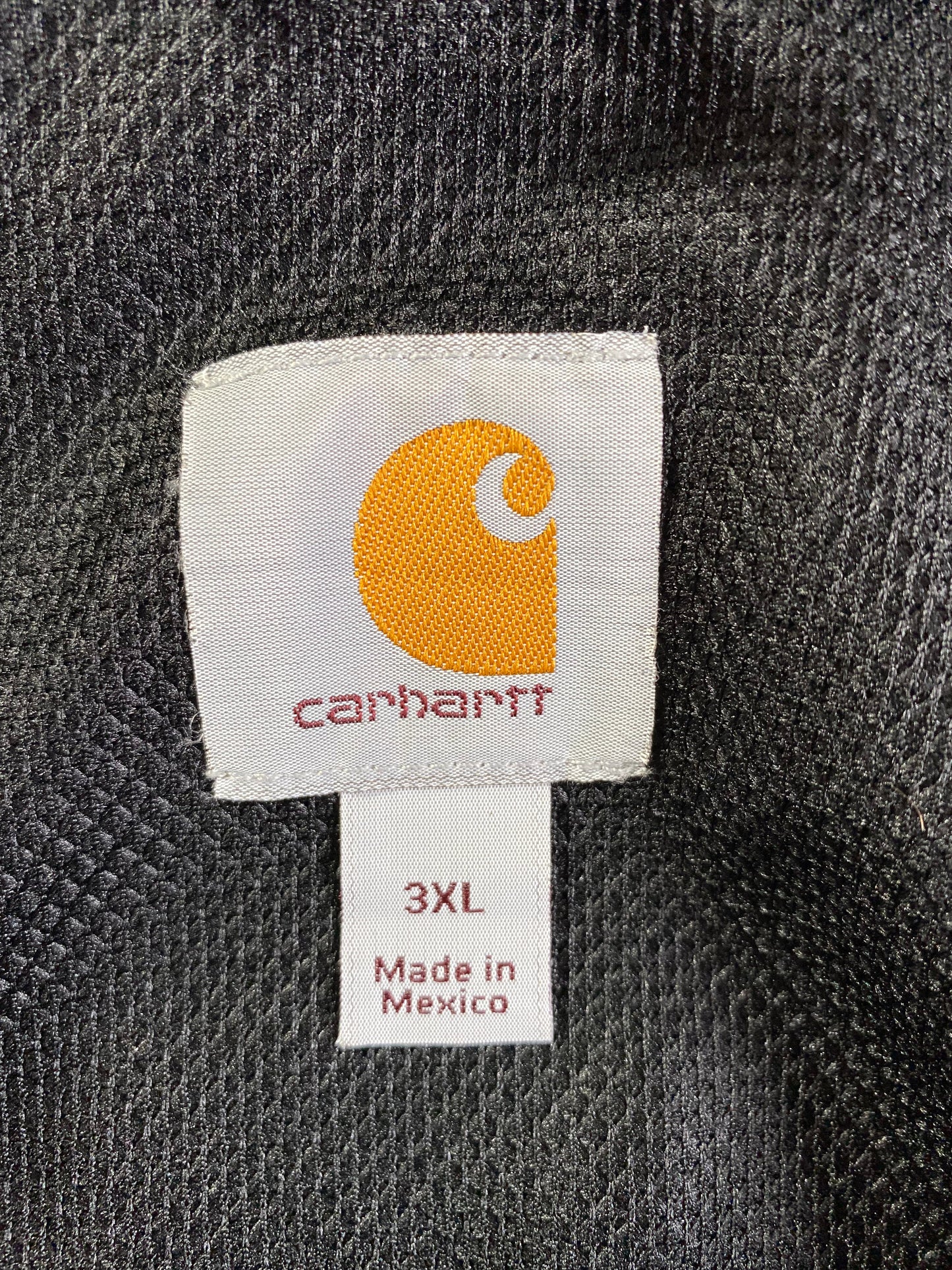 Vintage CARHARTT Size XXXL Double faced Zip-up Hoodie Sweat-Shirt  / F5306S