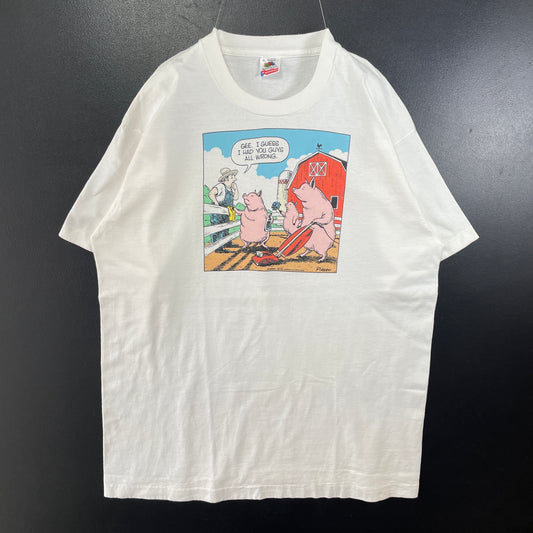 (XL) 1991 PIRARO COMICS T-Shirt / A0361T