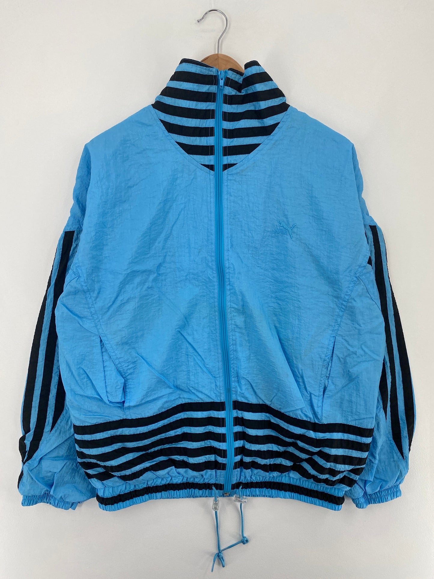 90's PUMA Size 6(Ladies.S) Vintage Nylon Jacket / F582N