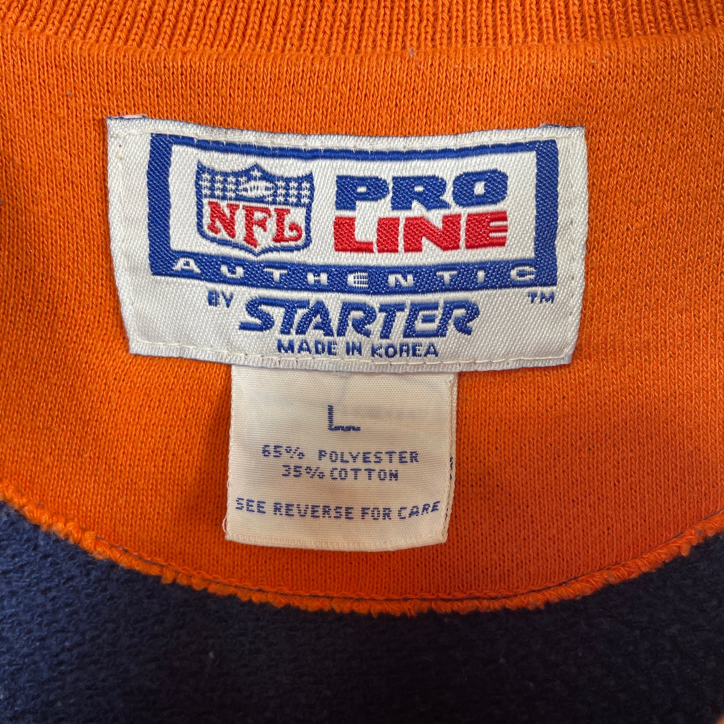 (L) STARTER x CHICAGO BEARS NFL Sweat-Shirt / A0381S