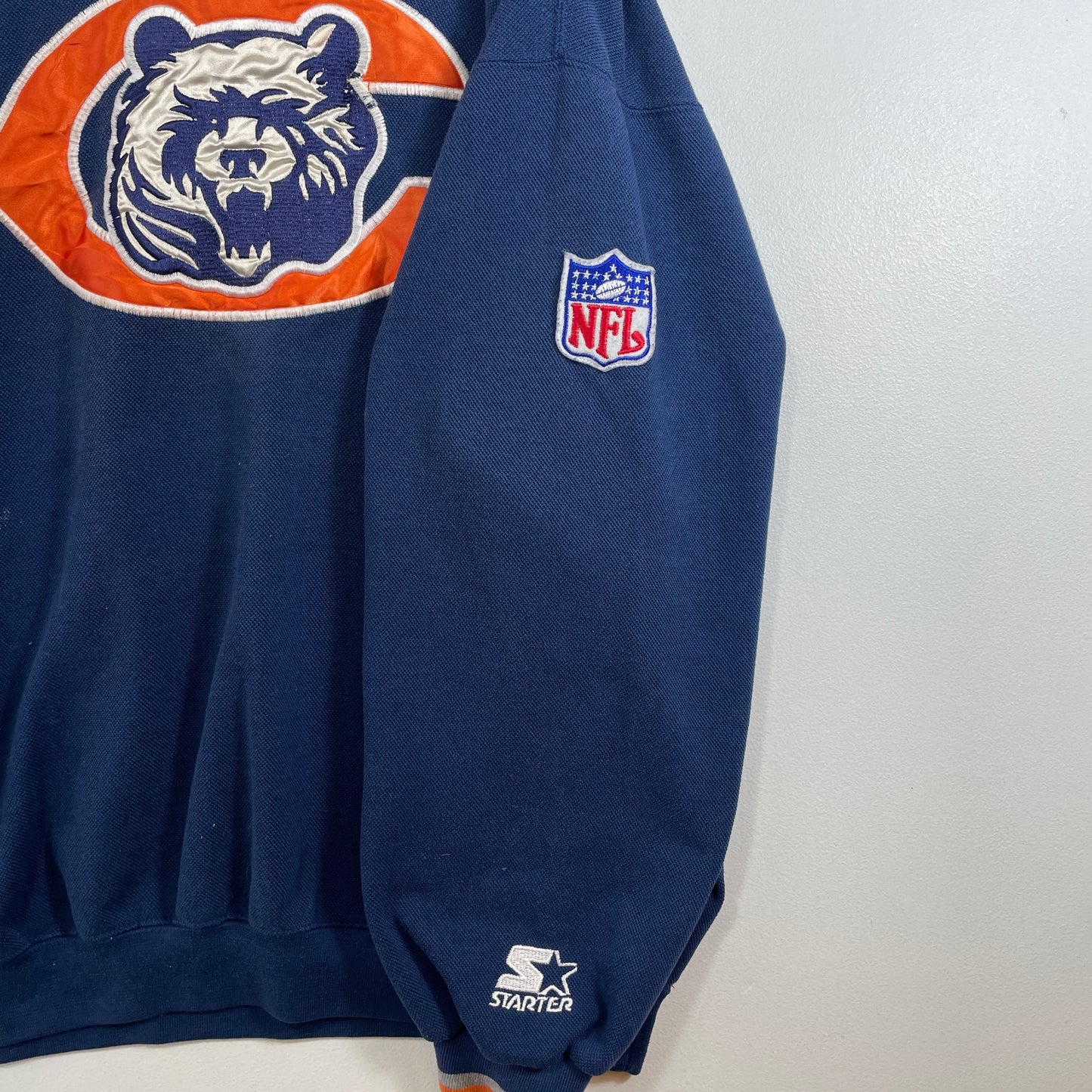 (L) STARTER x CHICAGO BEARS NFL Sweat-Shirt / A0381S