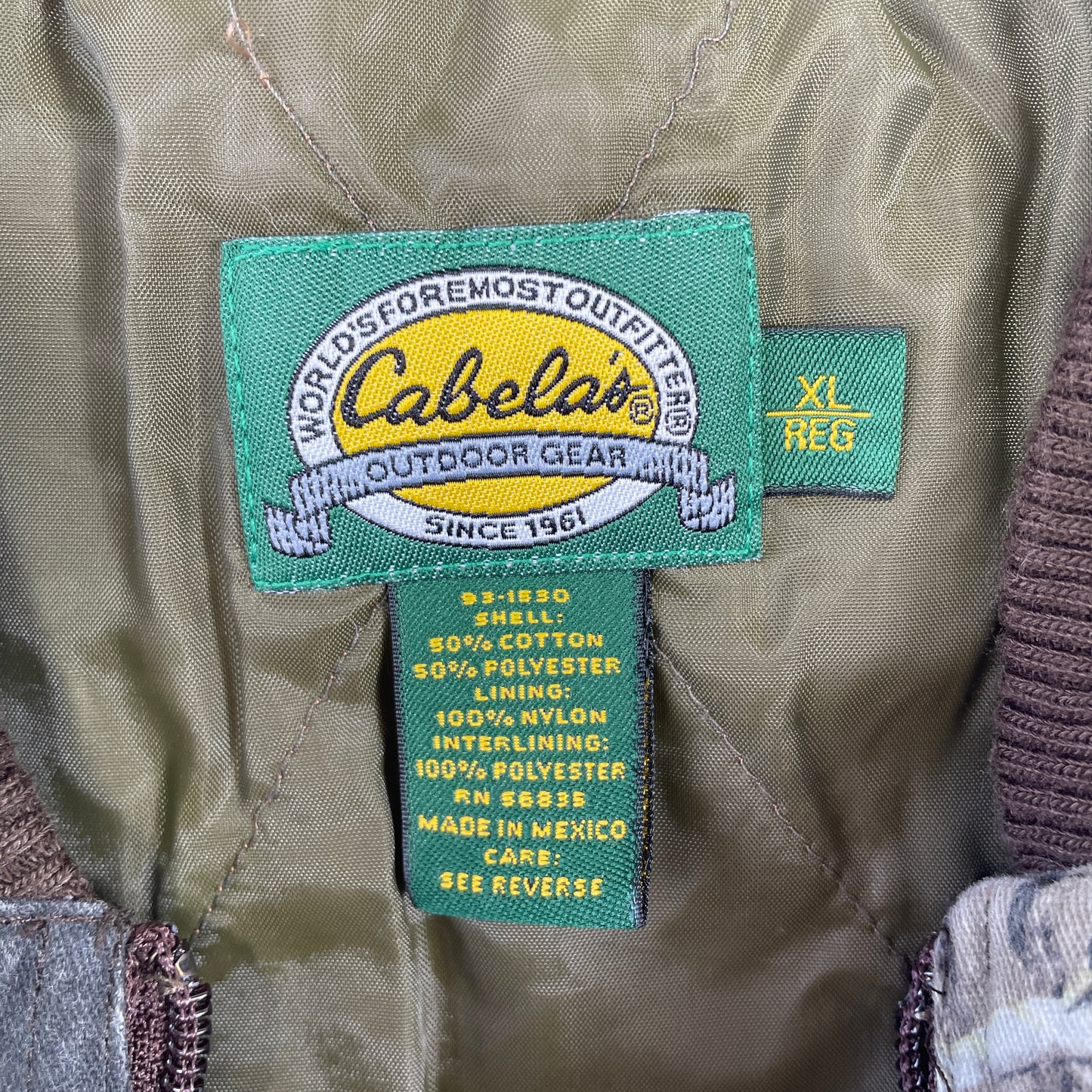 (XL) CAMO Cotton Jacket / A0379J