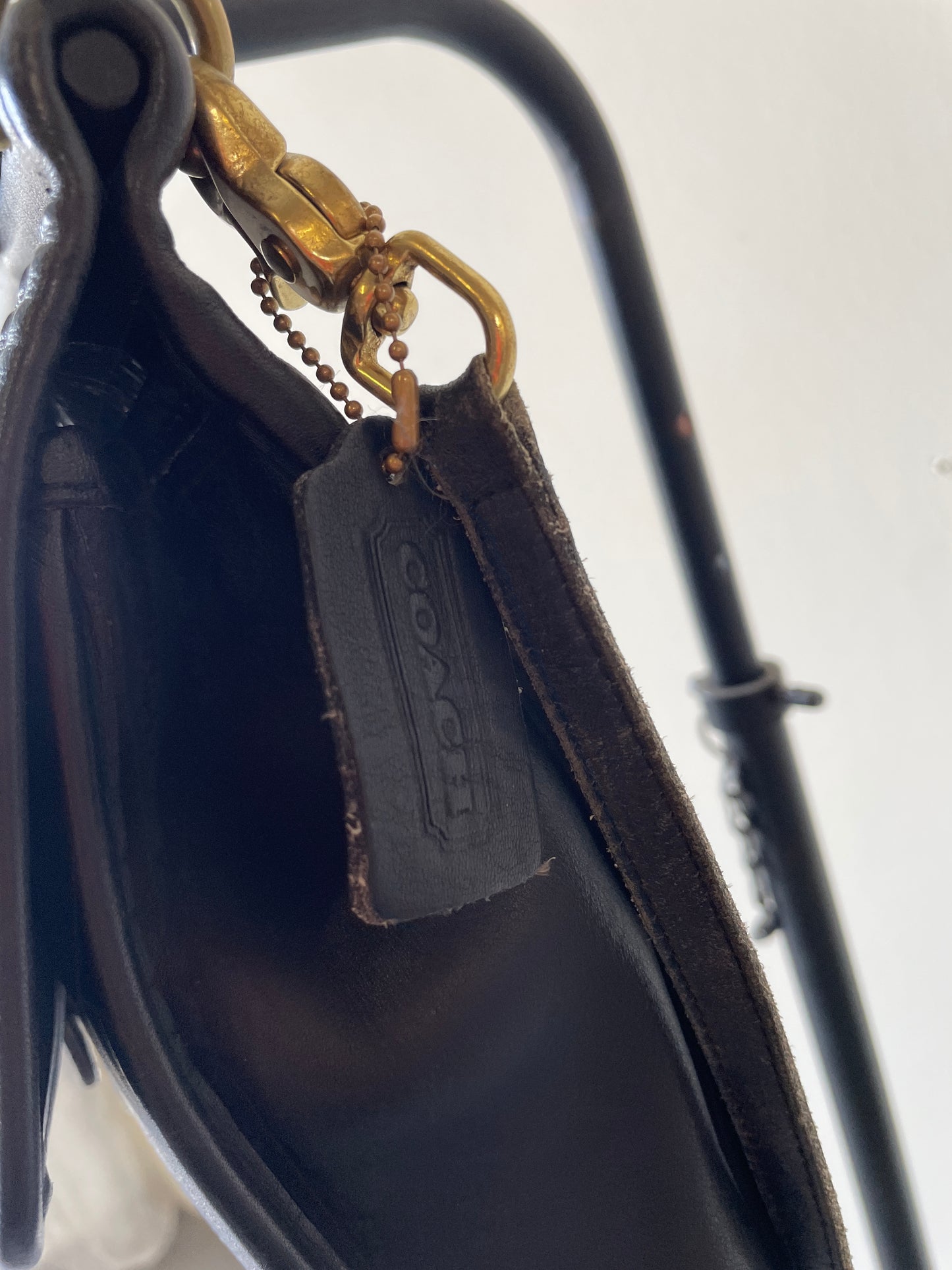 Vintage COACH Cowhide Bag / A0409BG
