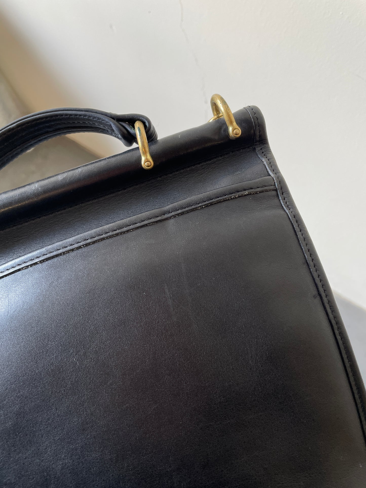 Vintage COACH Cowhide Bag / A0409BG