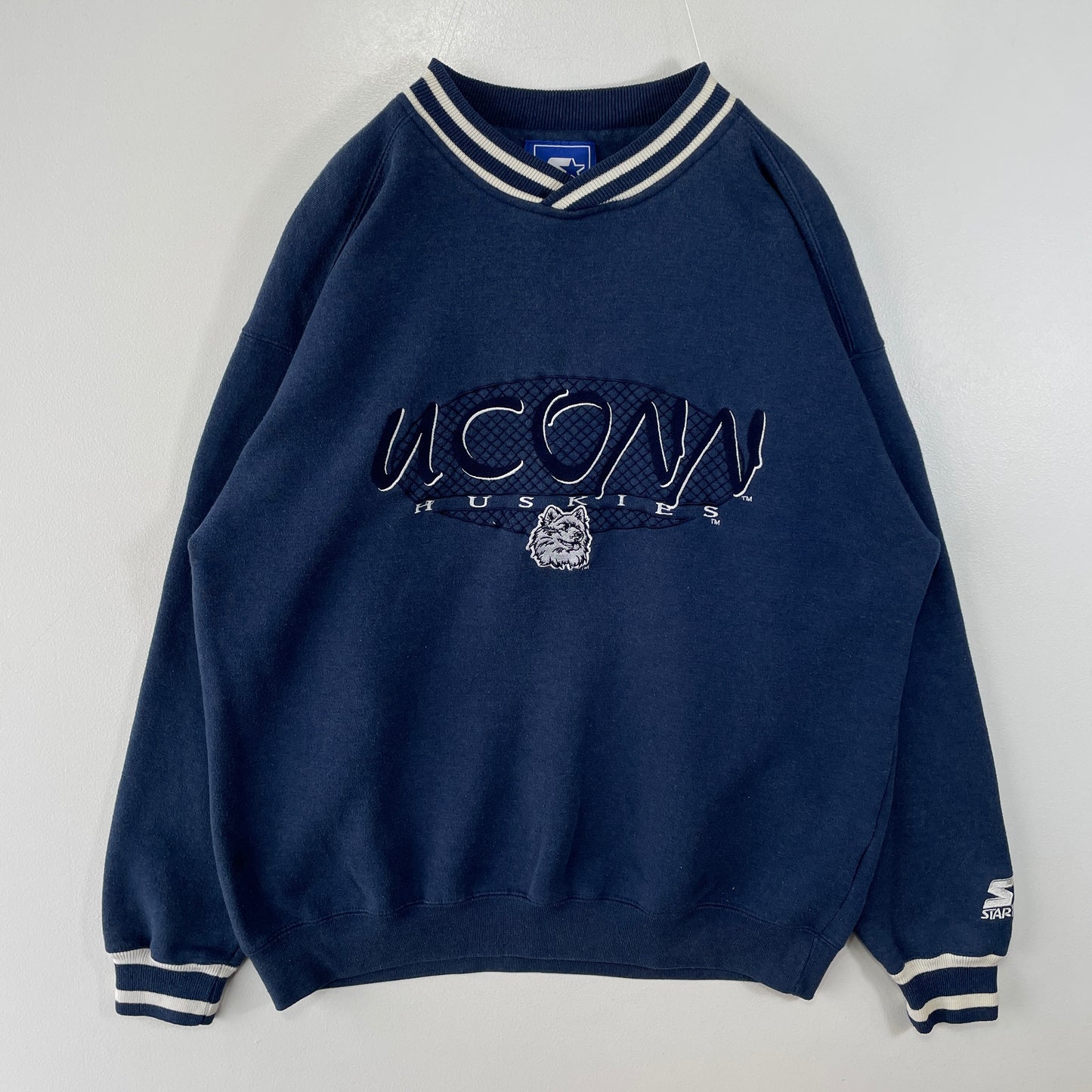 (L) STARTER x UCONN HUSKIES College Sweat-shirt / A0427S
