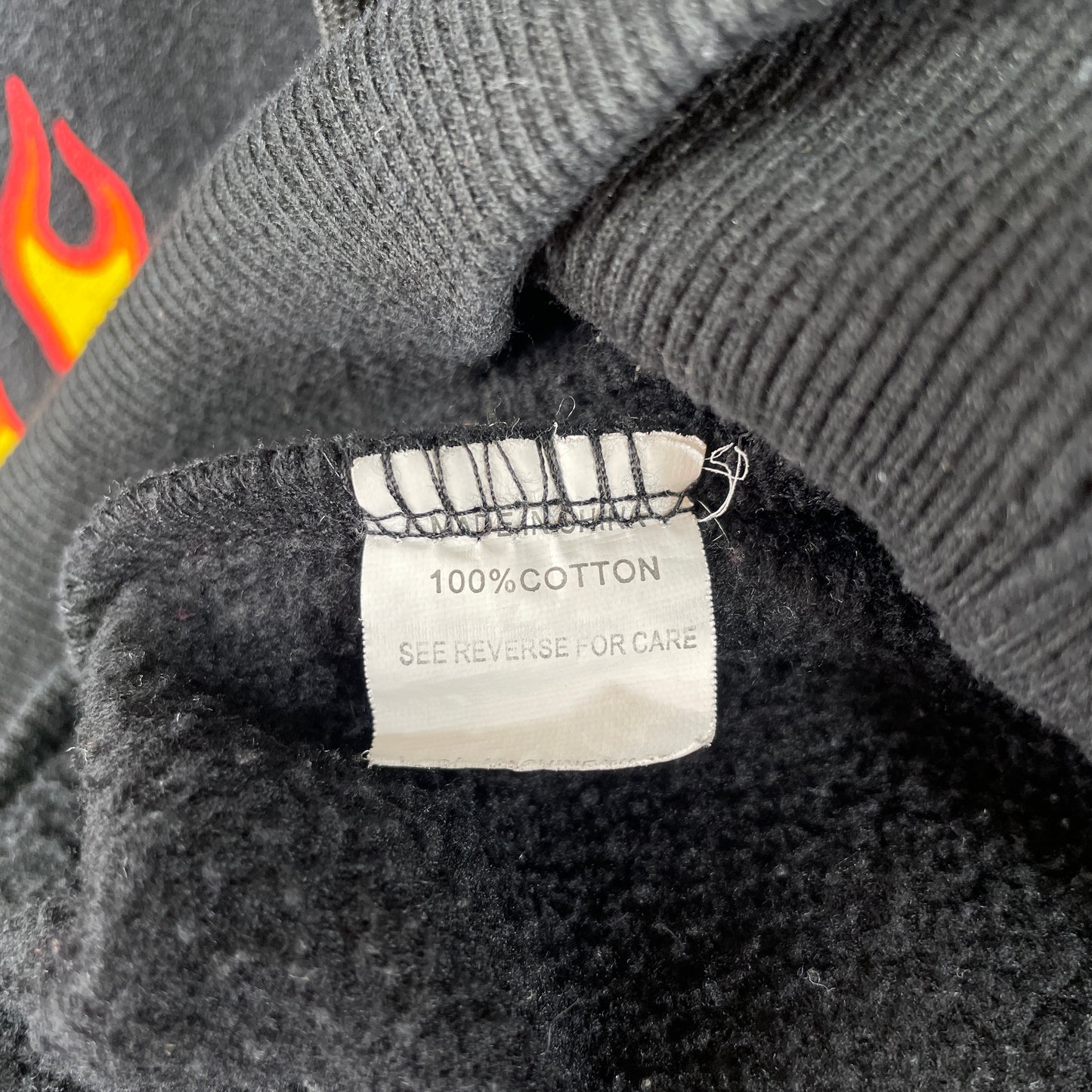 (Approx. M) Vintage THRASHER Hoodie Sweat-Shirt / A0442S