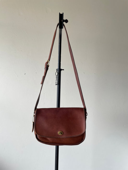 OLD COACH Cowhide Bag / A0447BG