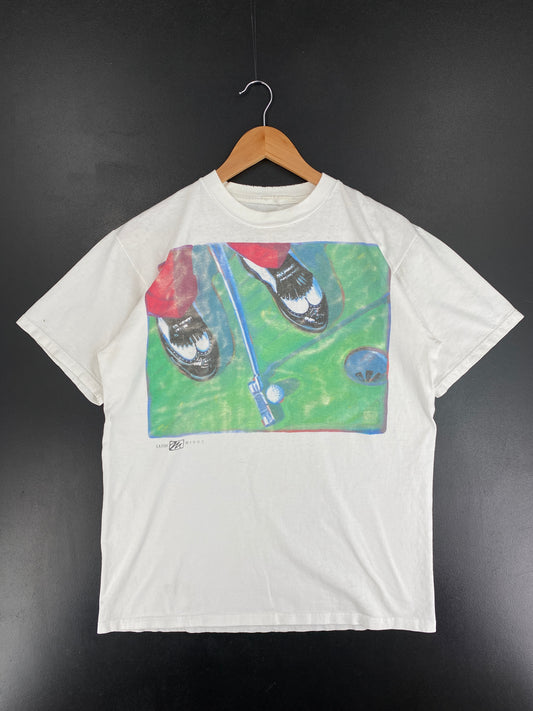 1993 GOLF Size No Tag (Approx.XL) Vintage T-shirt / E9313T