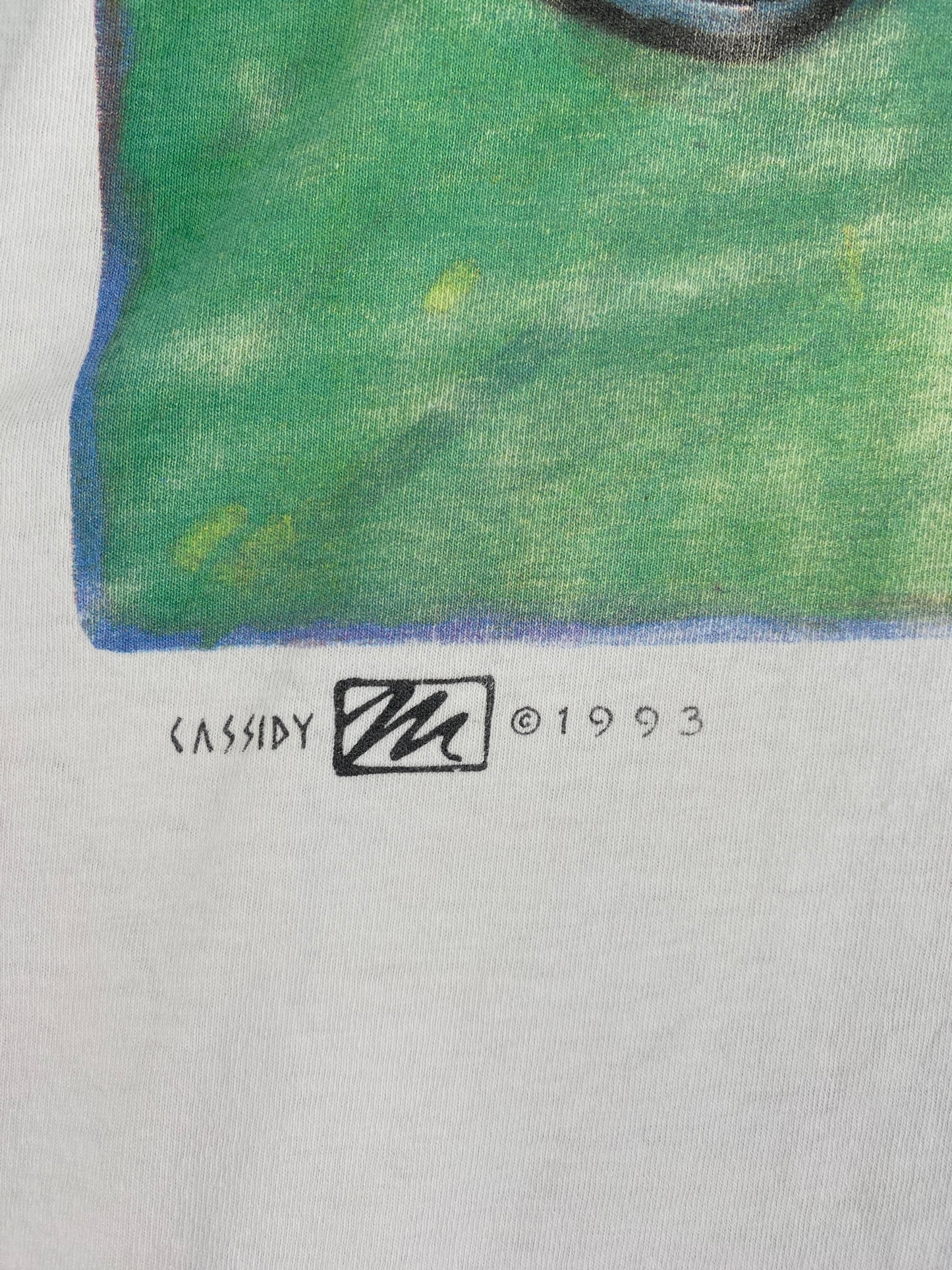 1993 GOLF Size No Tag (Approx.XL) Vintage T-shirt / E9313T