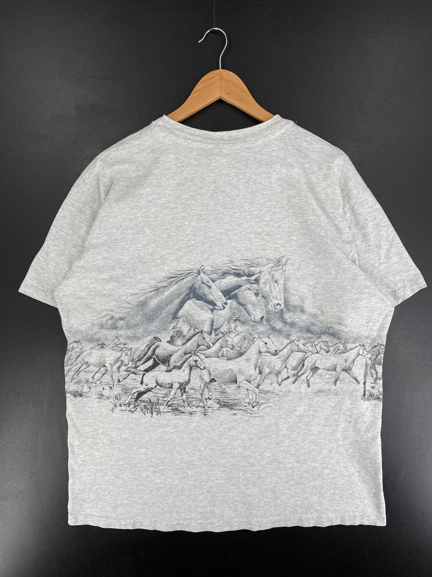 .90's ROCKING HORSE RANCH Made in USA Size XL Vintage T-shirt / E9314T