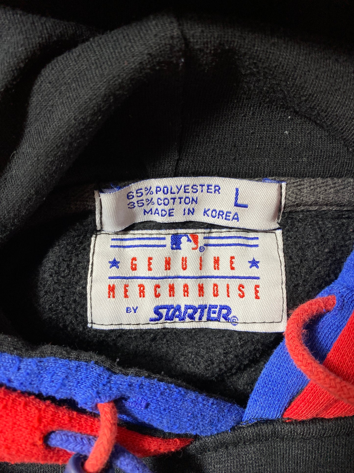 90’s STARTER x CHICAGO CUBS Size L MLB Double Hoodie Sweat-shirt / E9330S