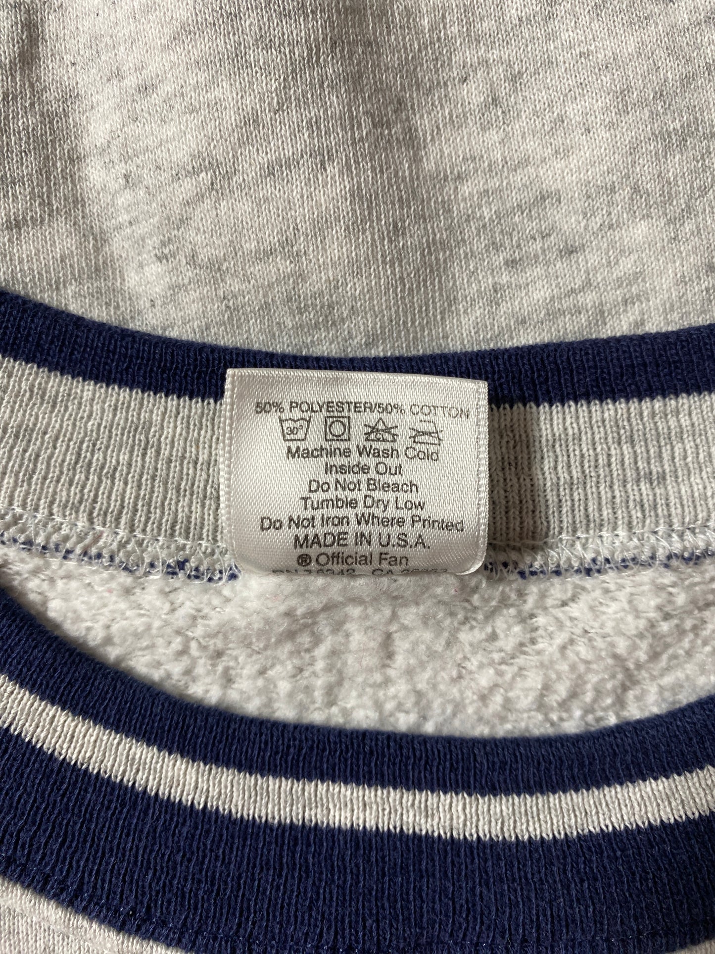1993 DALLAS COWBOYS Made in USA Size XL Vintage NFL Sweat-shirt / E9336S