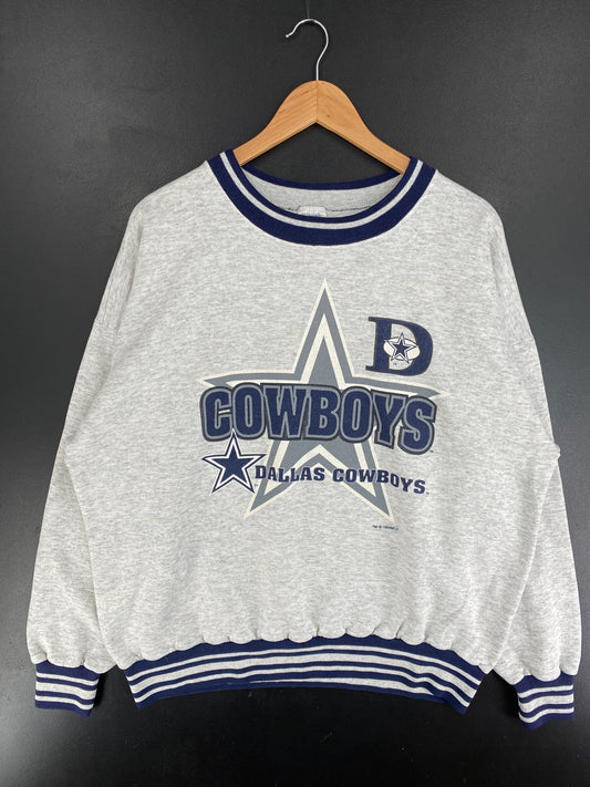 1993 DALLAS COWBOYS Made in USA Size XL Vintage NFL Sweat-shirt / E9336S