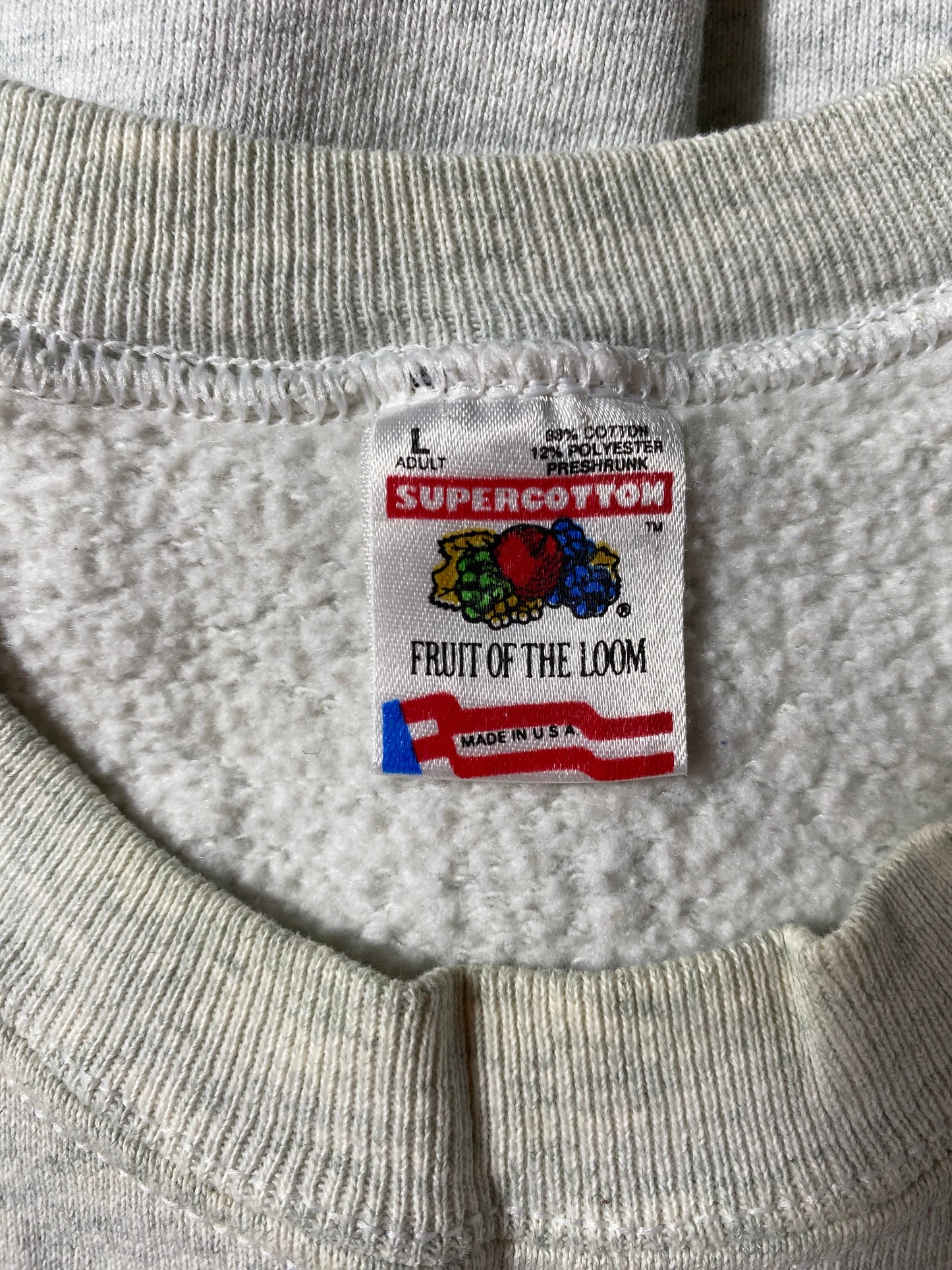 90's SOUTH WEST TIGERS Made in USA Size L Vintage College Sweat shirt / G2889S