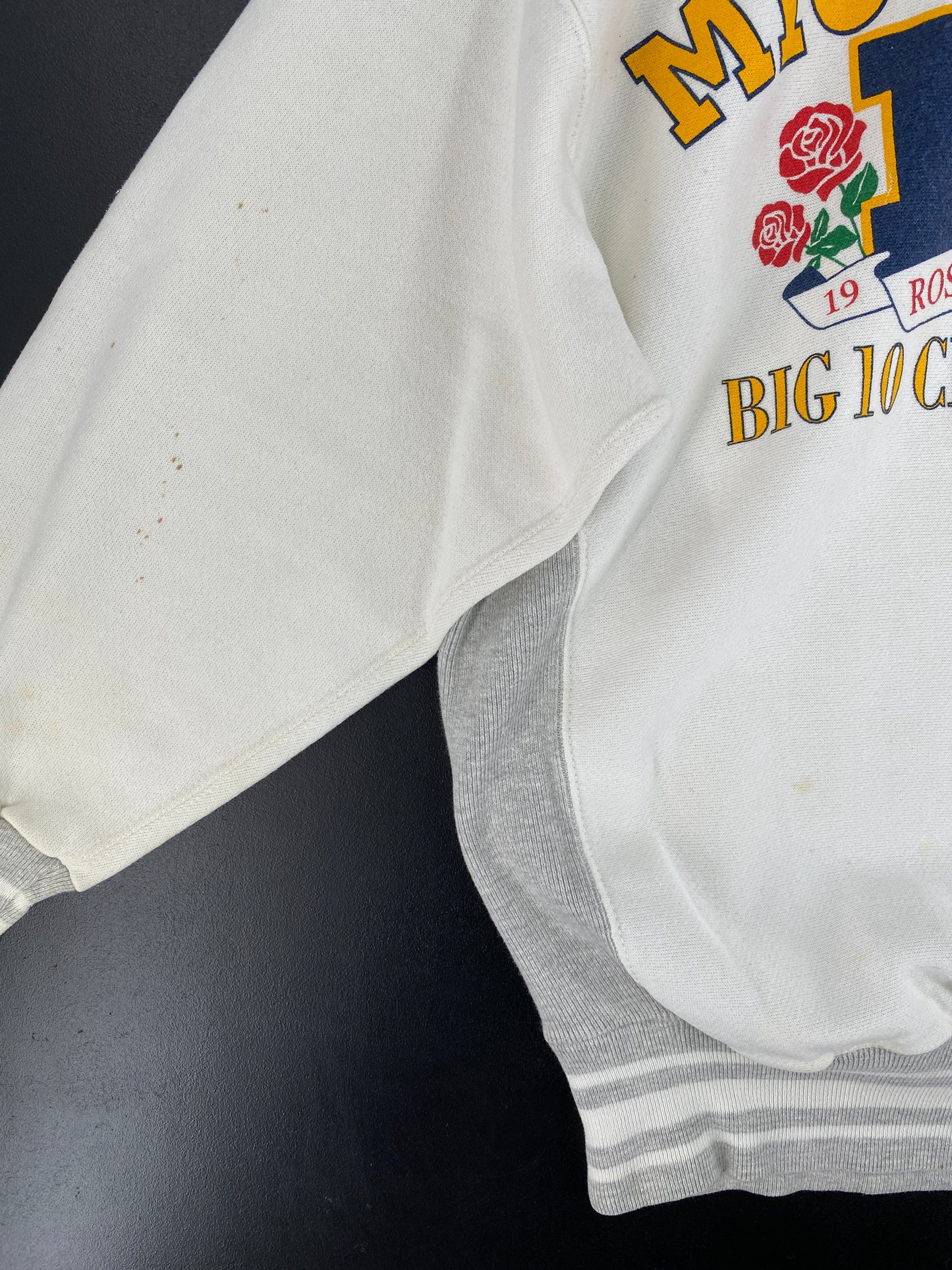 1992 MICHIGAN Size XL Vintage College Sweat shirt / E9345S