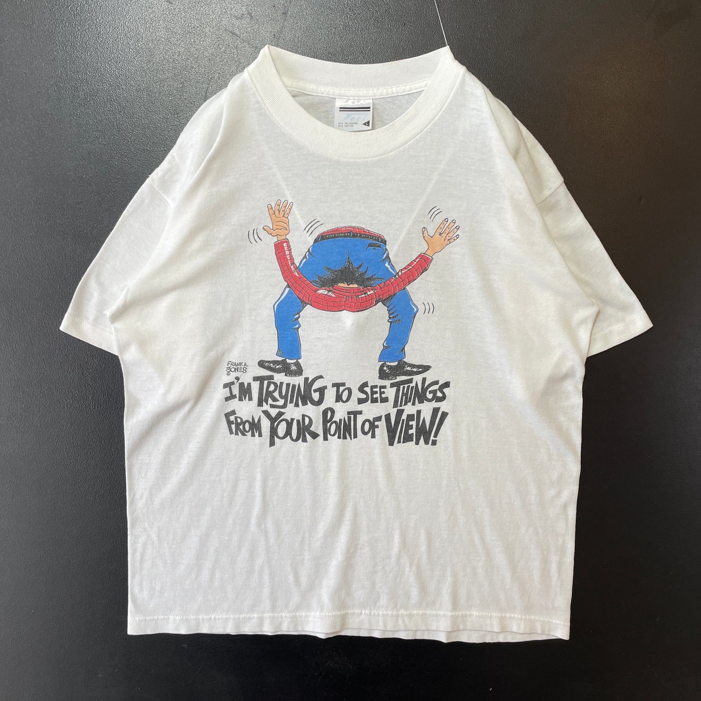 (L) 90's FUNNY GRAPHIC T-Shirt / A0438T
