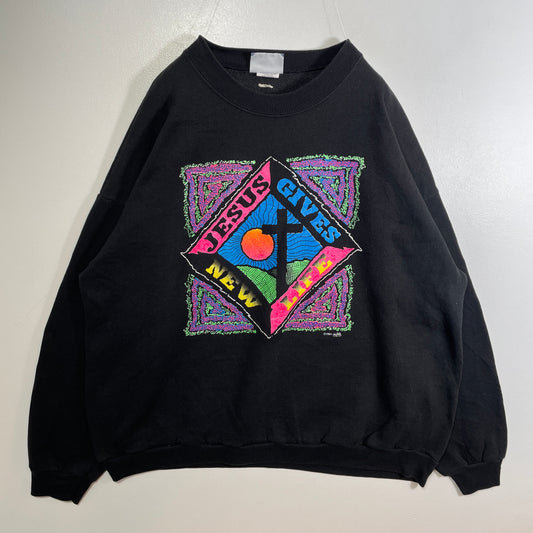 (XXL) 1991 JESUS Sweat-Shirt / A0458S