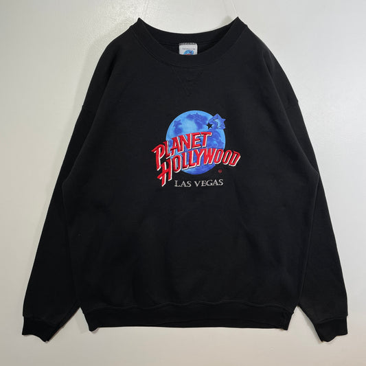 (XXL) 90's PLANET HOLLYWOOD Sweat-Shirt / A0455S