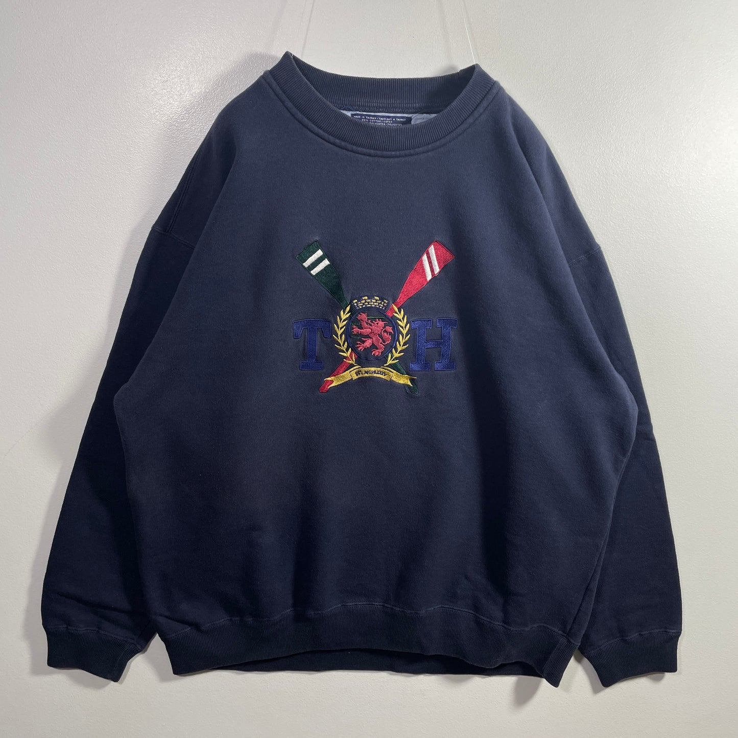 (M) 90’s TOMMY HILFIGER Sweat-shirt / A0461S