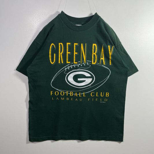 (L) 90’s GREEN BAY PACKERS Vintage NFL T-shirt / A0469T