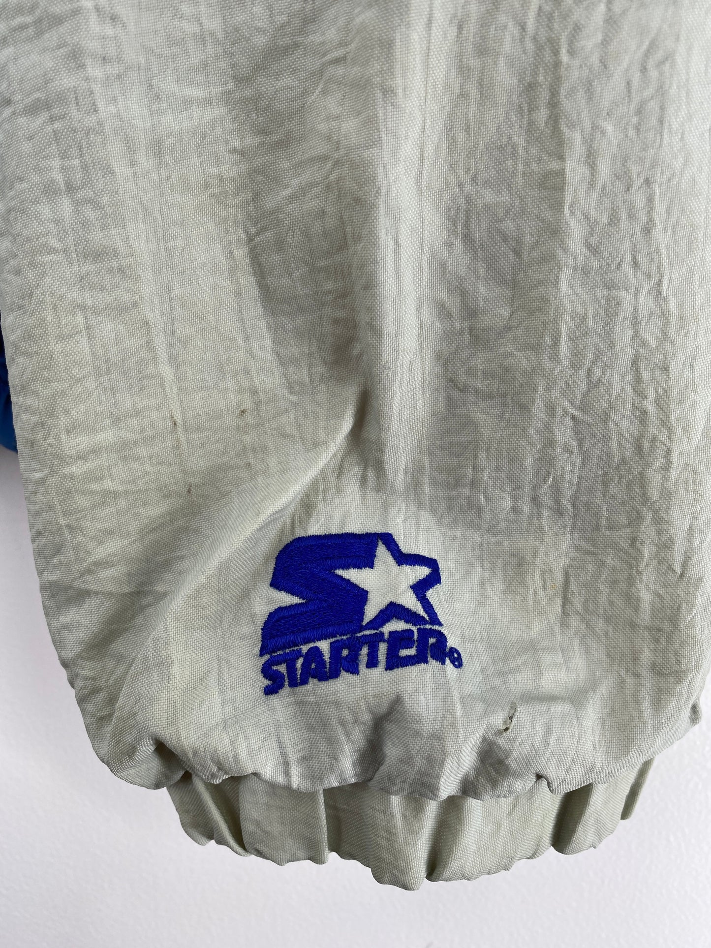 90’s STARTER x DUKE Size XXL College Nylon Padded Jacket / F4418N