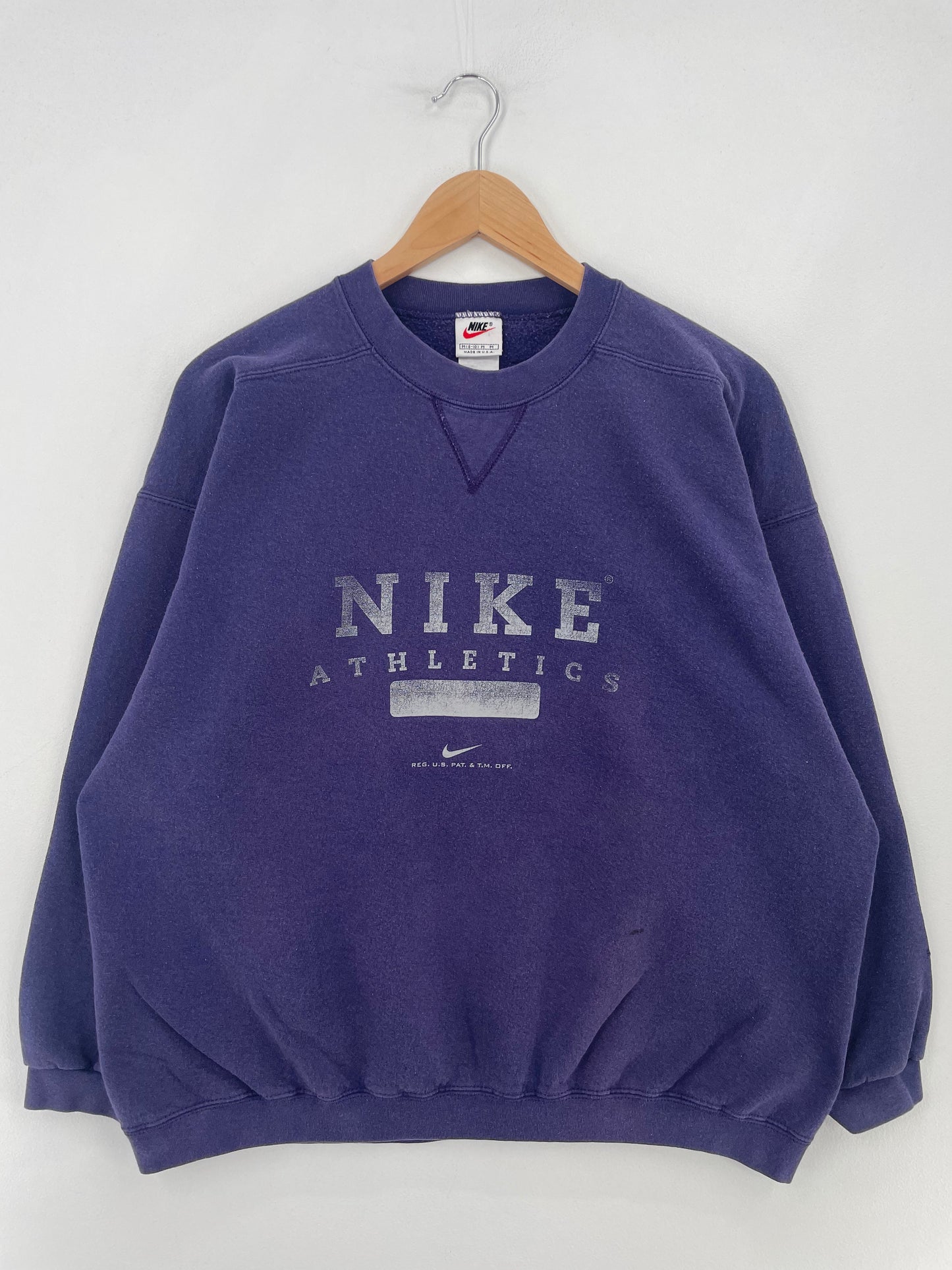 90’s NIKE Made in USA Size Kids.M Vintage Sweat-Shirt / F4771S
