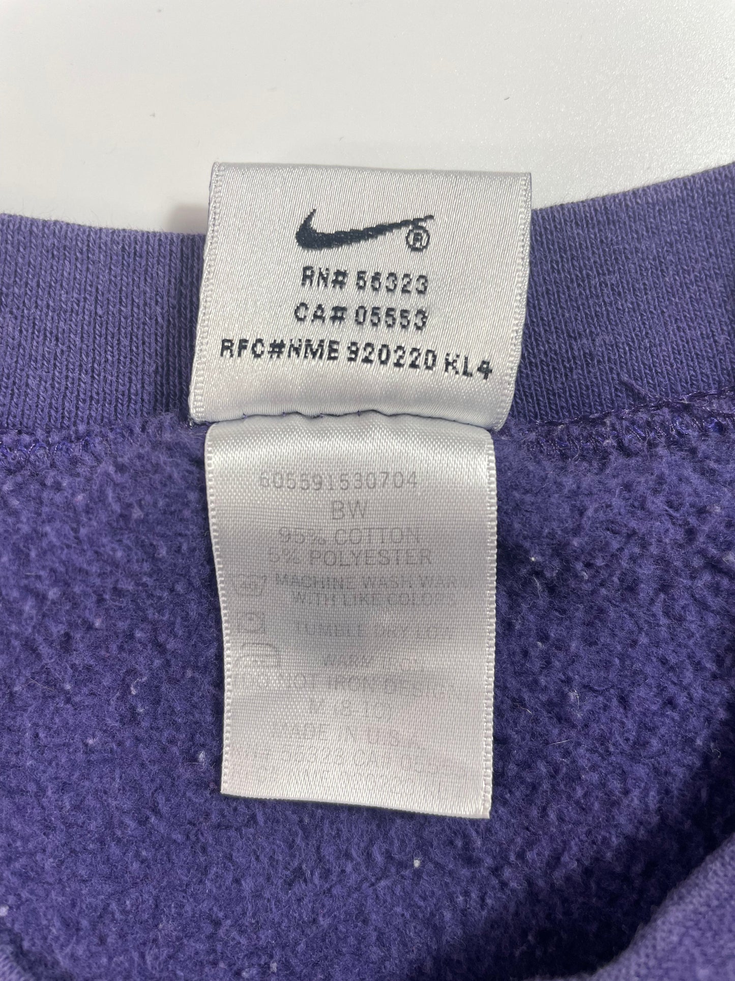 90’s NIKE Made in USA Size Kids.M Vintage Sweat-Shirt / F4771S