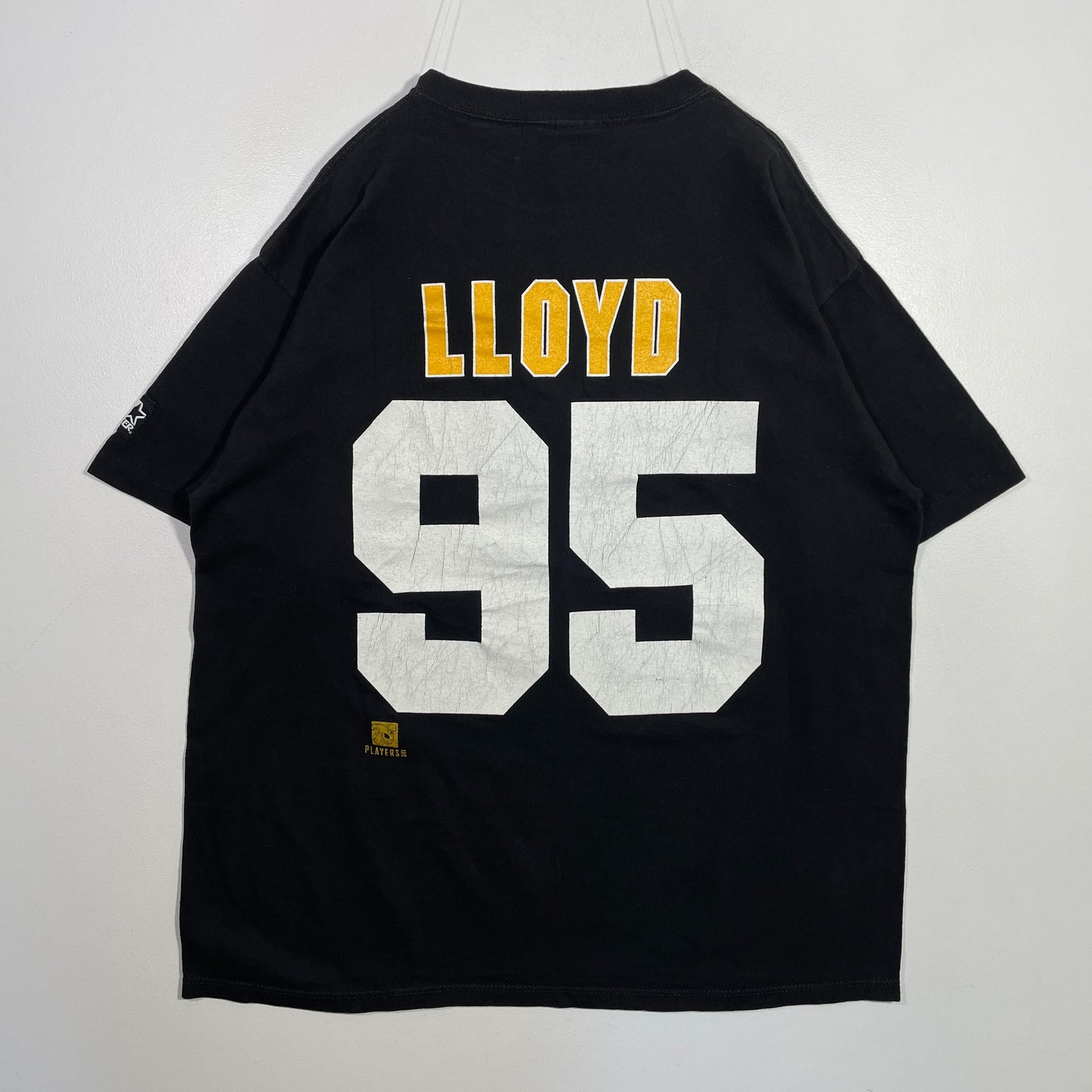 (L) 90's STARTER x PITTSBURGH STEELERS Vintage NFL T-Shirt / A0573T