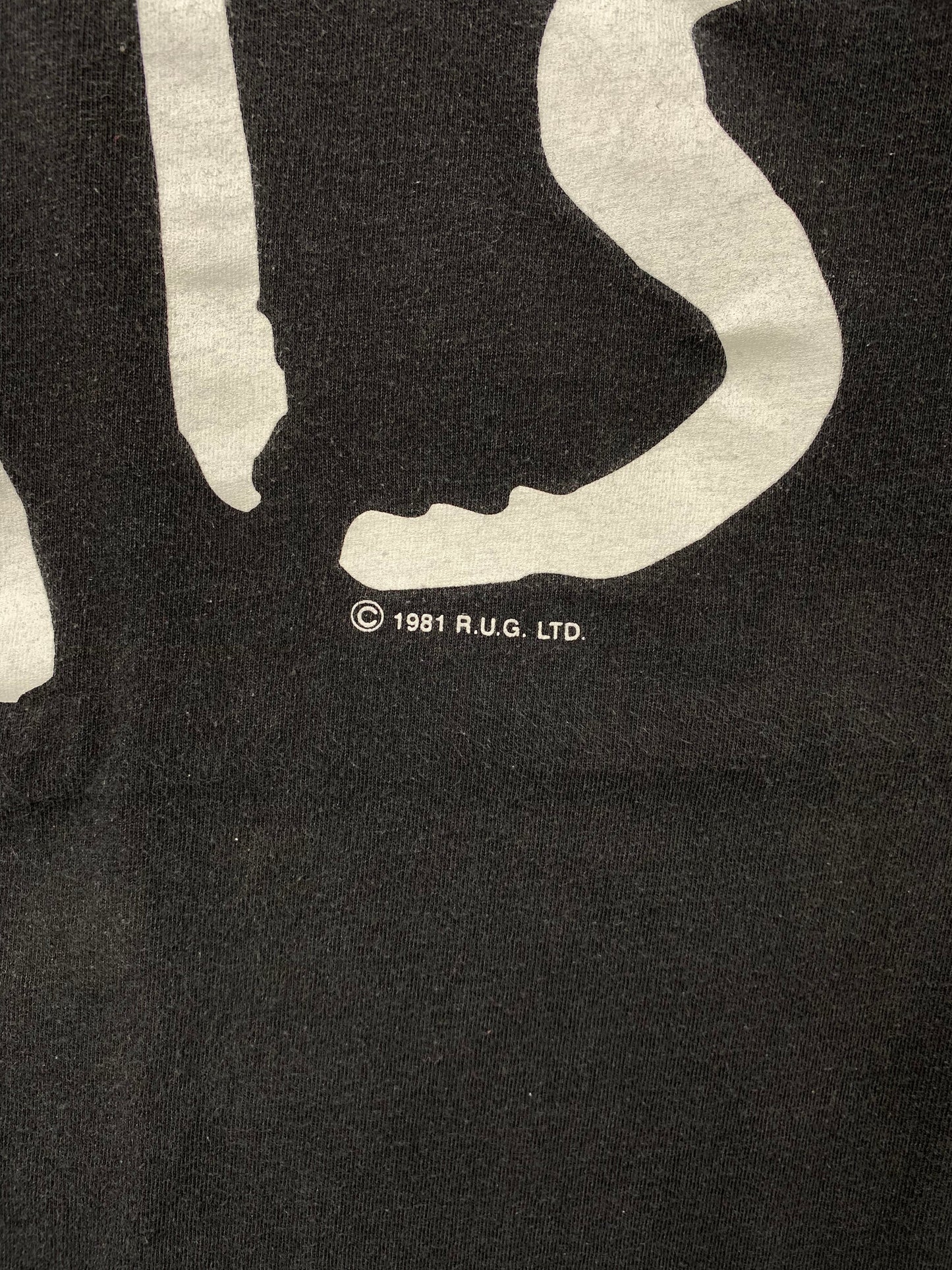 1981 CAT Size XL Vintage T-shirt / G2488T