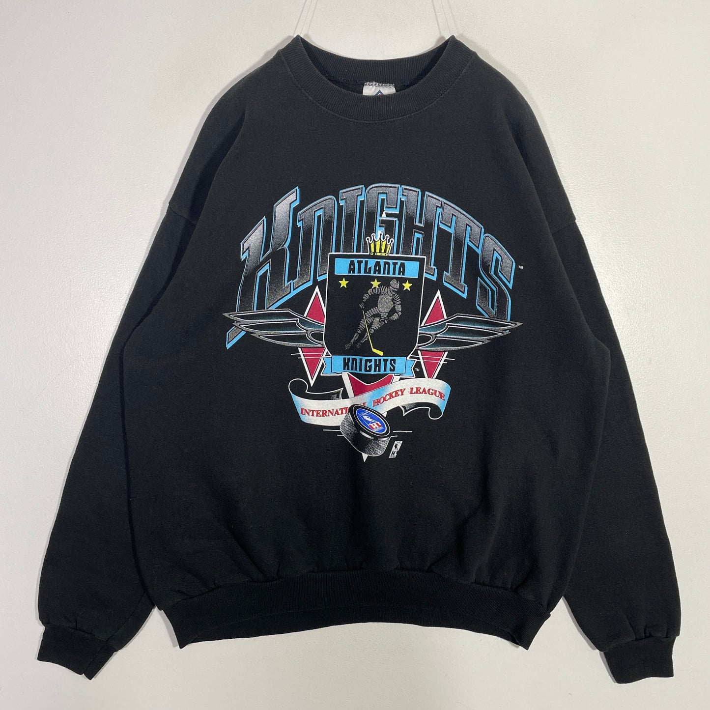 (XL) 90's ATLANTA KNIGHTS IHL Sweat-Shirt / A0661S