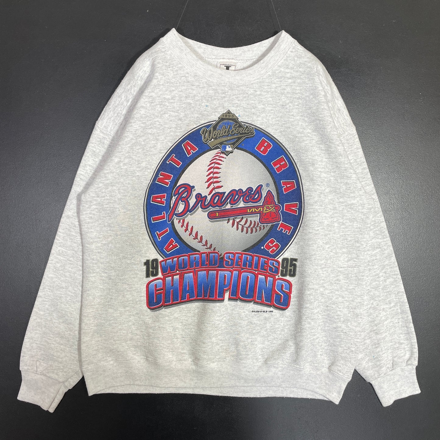 (L) 1995 ATLANTA BRAVES MLB Sweat-Shirt / A0663S